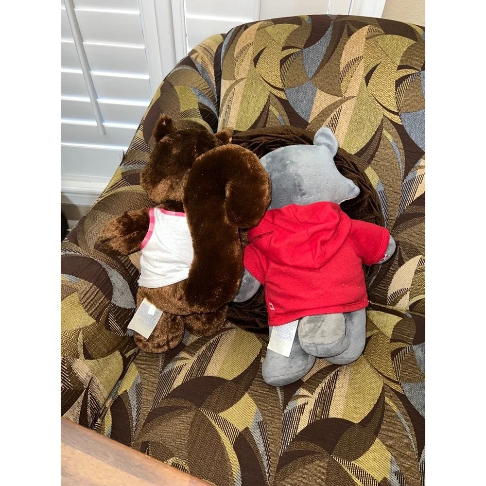 Build-A-Bear Great Wolf Lodge Rachel and Sammy Squirrel plush Stuffed Animal